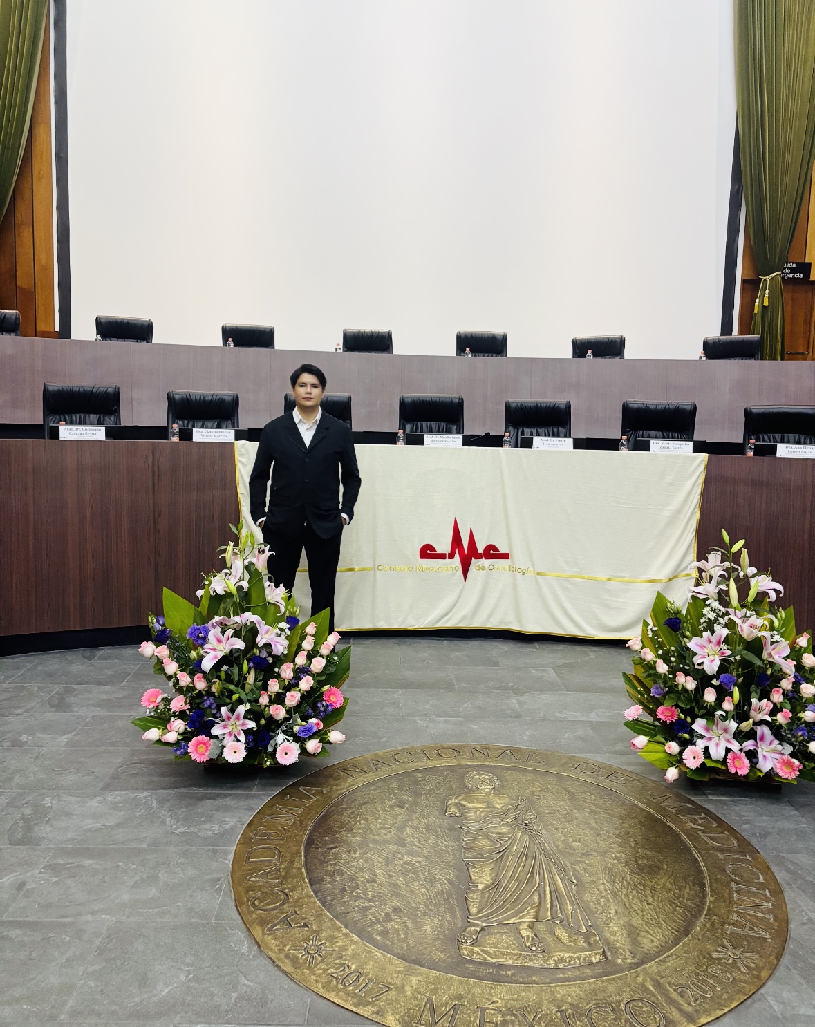 Ceremonia del Consejo Mexicano de Cardiología — Ciudad de México